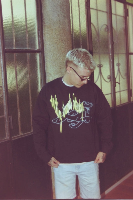 Walking Dog Crewneck