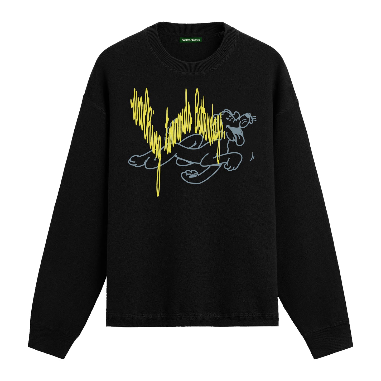Walking Dog Crewneck