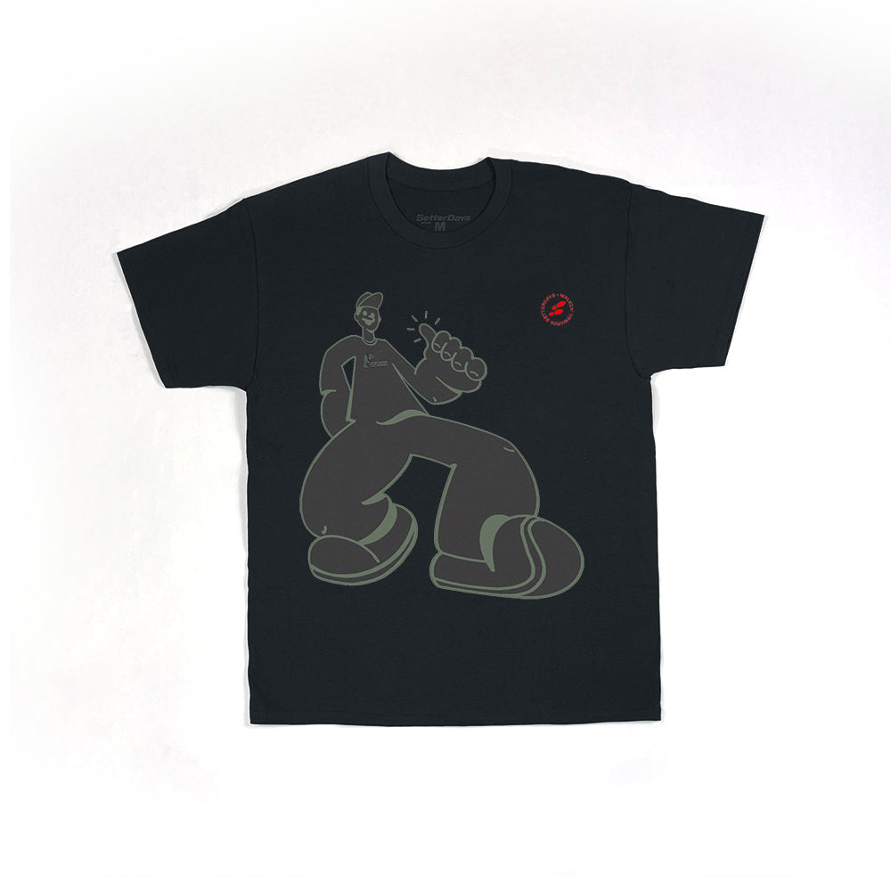 B.ettore Tee Black